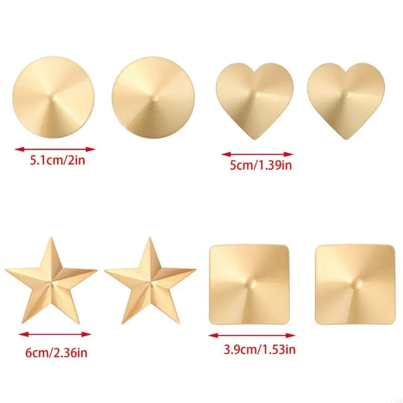 U4LF Pasties Nipple Covers Reusable Pasty Breast Covers Self-Adhesive Nipples Sticker