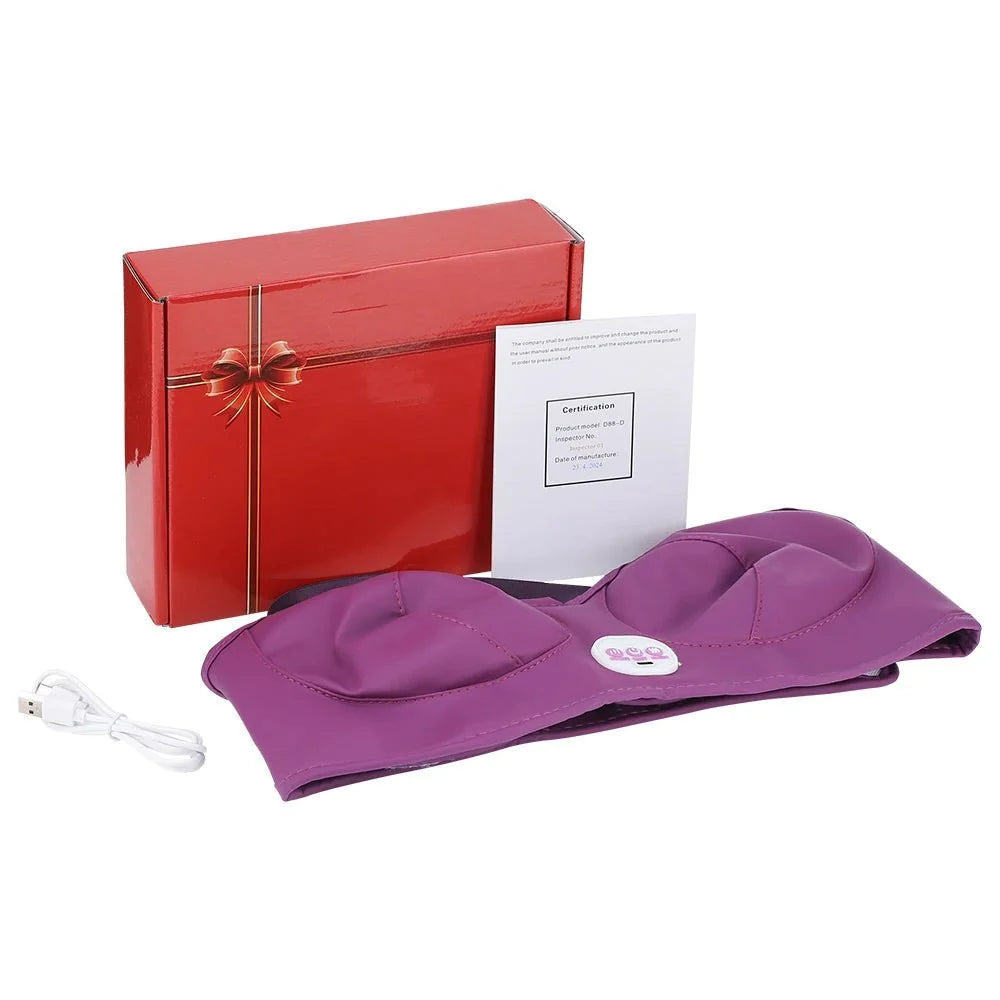 LunaLift Heated Breast Massager Bra