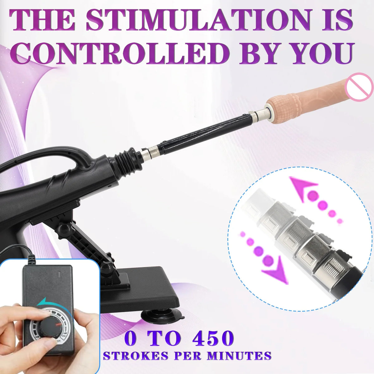 New Automatic Sex Machine Sex Toys,Thrusting Machines for Men Women,Love Machine Device Gun with 3XLR Dildo Attachments