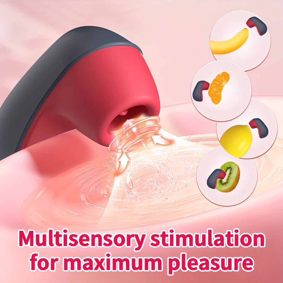 Sex Toys Sucking Vibrator for Women Tongue Licking Clitoris Sucker Female Powerful Clitoral G Spot Nipple Stimulator Adult Goods