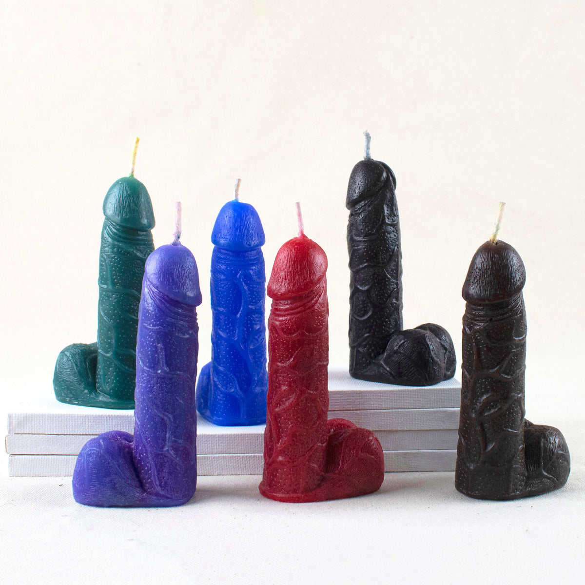 Flaming Hot Dicks - Penis Wax Play Candles - Cock Candles