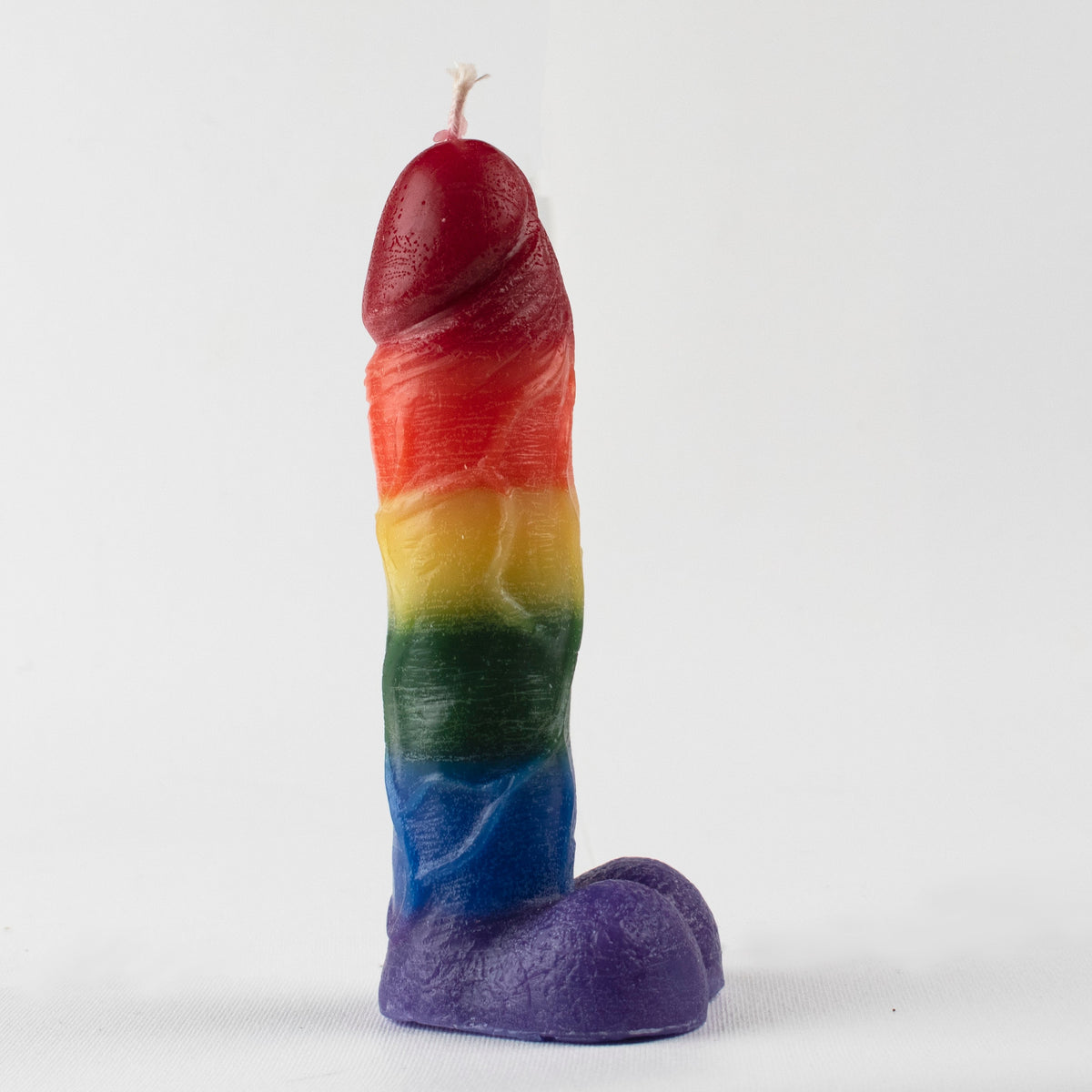 Big Flamer – Rainbow Penis Wax Play Candles – Multicolored Cock Candles