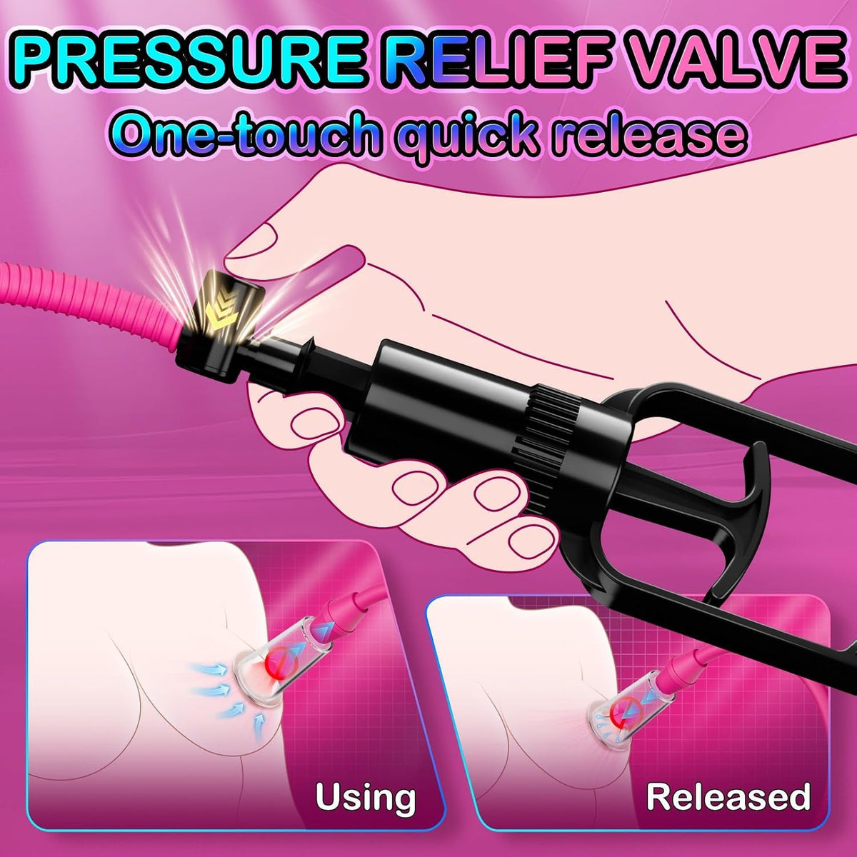 RavishVice Pussy Pump Kit 5PCS | Premium Clit & Nipple Sucker Set