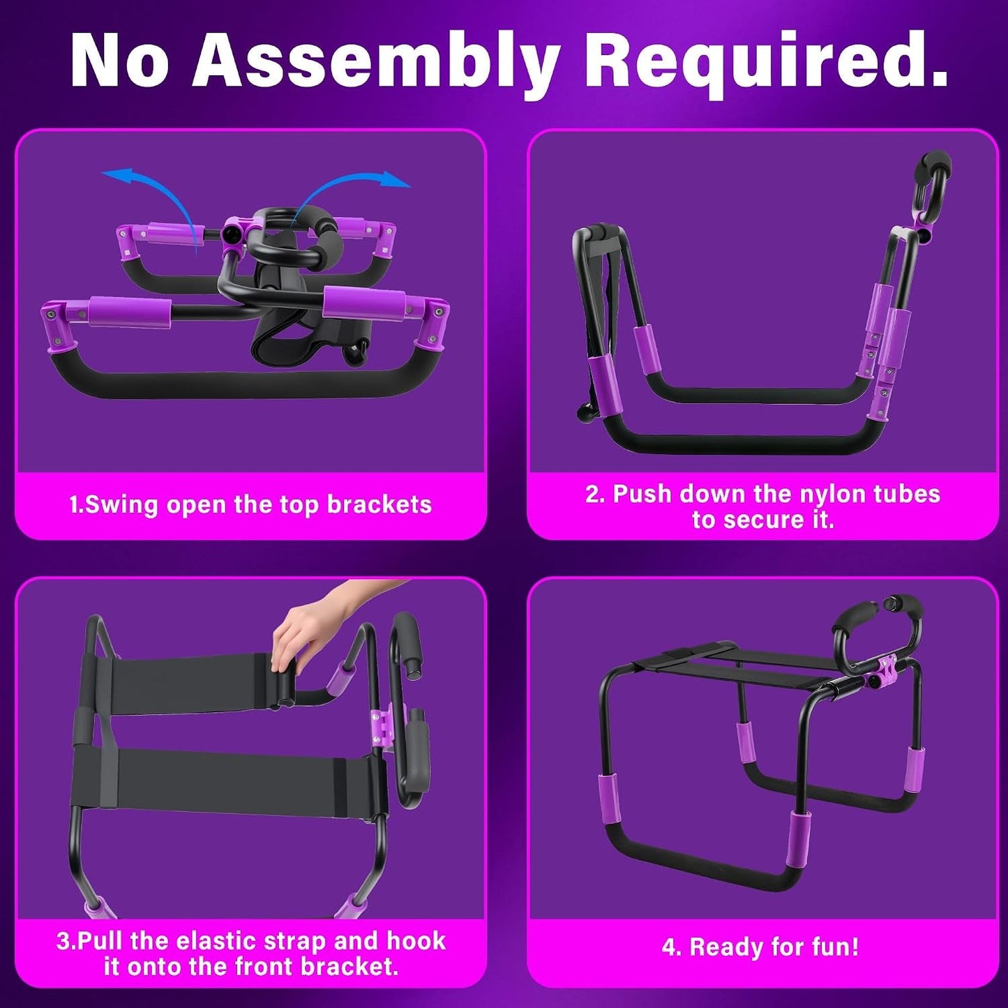 SirenPerch Foldable Sex Chair with Thrusting Dildo & Remote