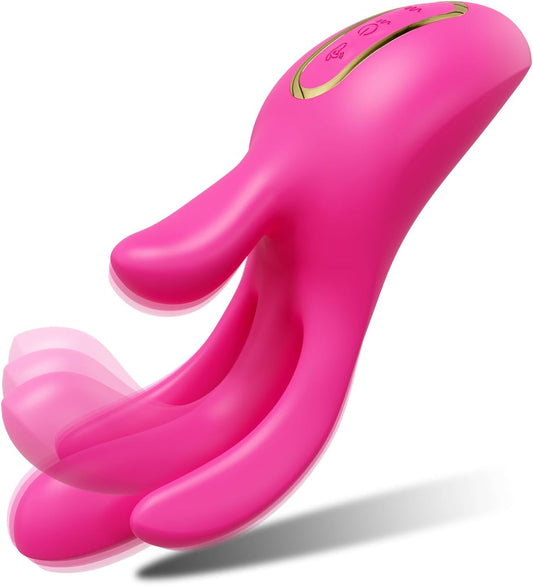 TriFlex 3-in-1 Finger Vibrator 10 Modes & Flapping G-Spot