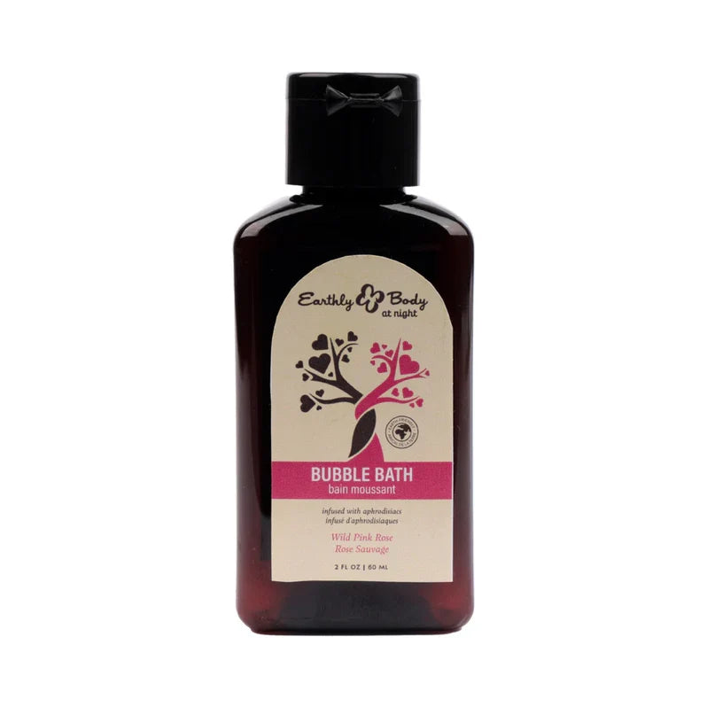 Earthly Body At Night Aphrodisiac Bubble Bath Wild Pink Rose