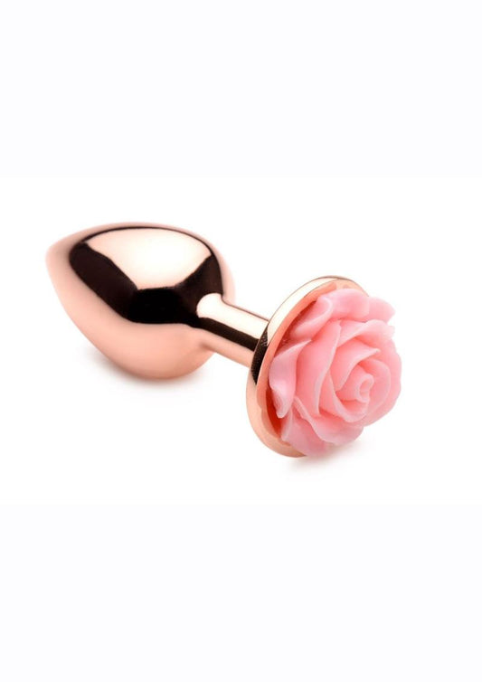 Booty Sparks Pink Rose Aluminum Anal Plug