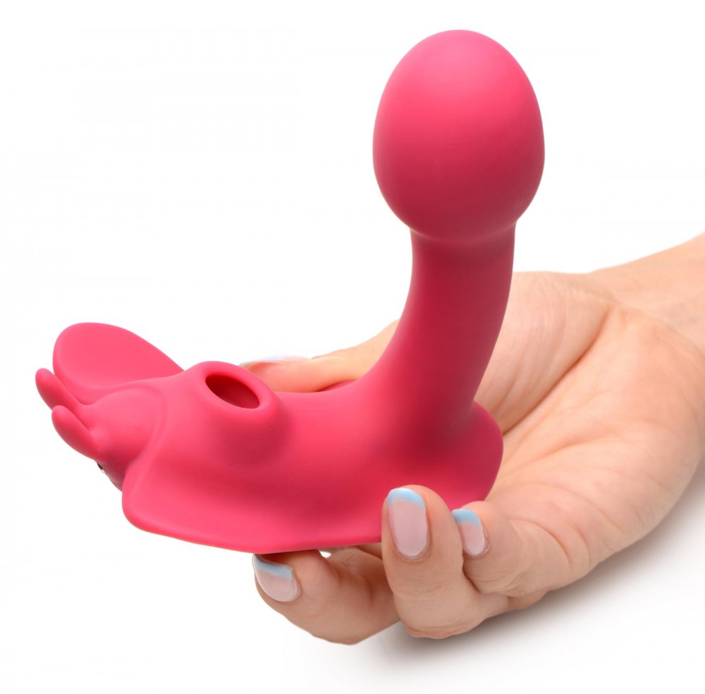 Butterfly Tease Silicone Clitoral Suction Stimulator