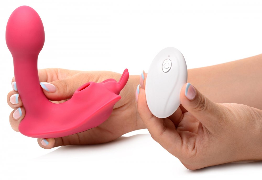 Butterfly Tease Silicone Clitoral Suction Stimulator