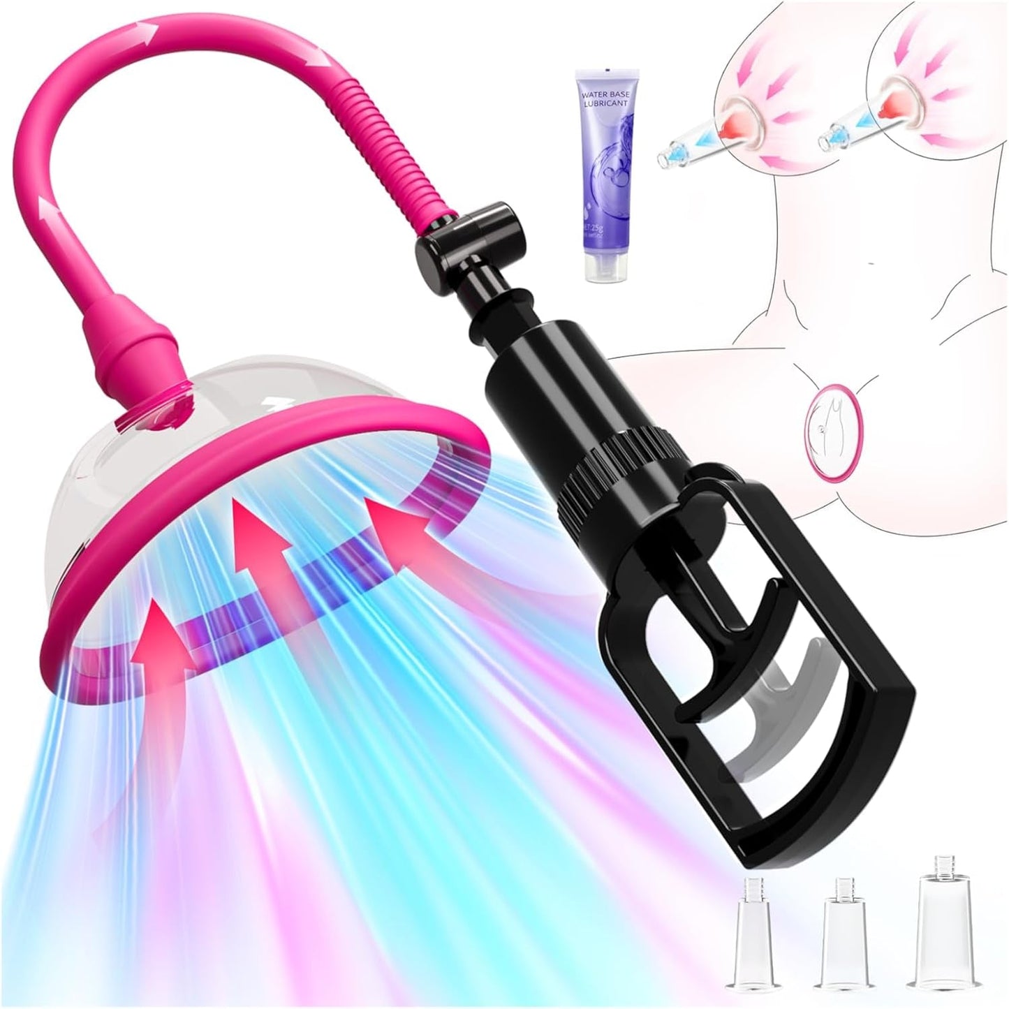 RavishVice Pussy Pump Kit 5PCS | Premium Clit & Nipple Sucker Set