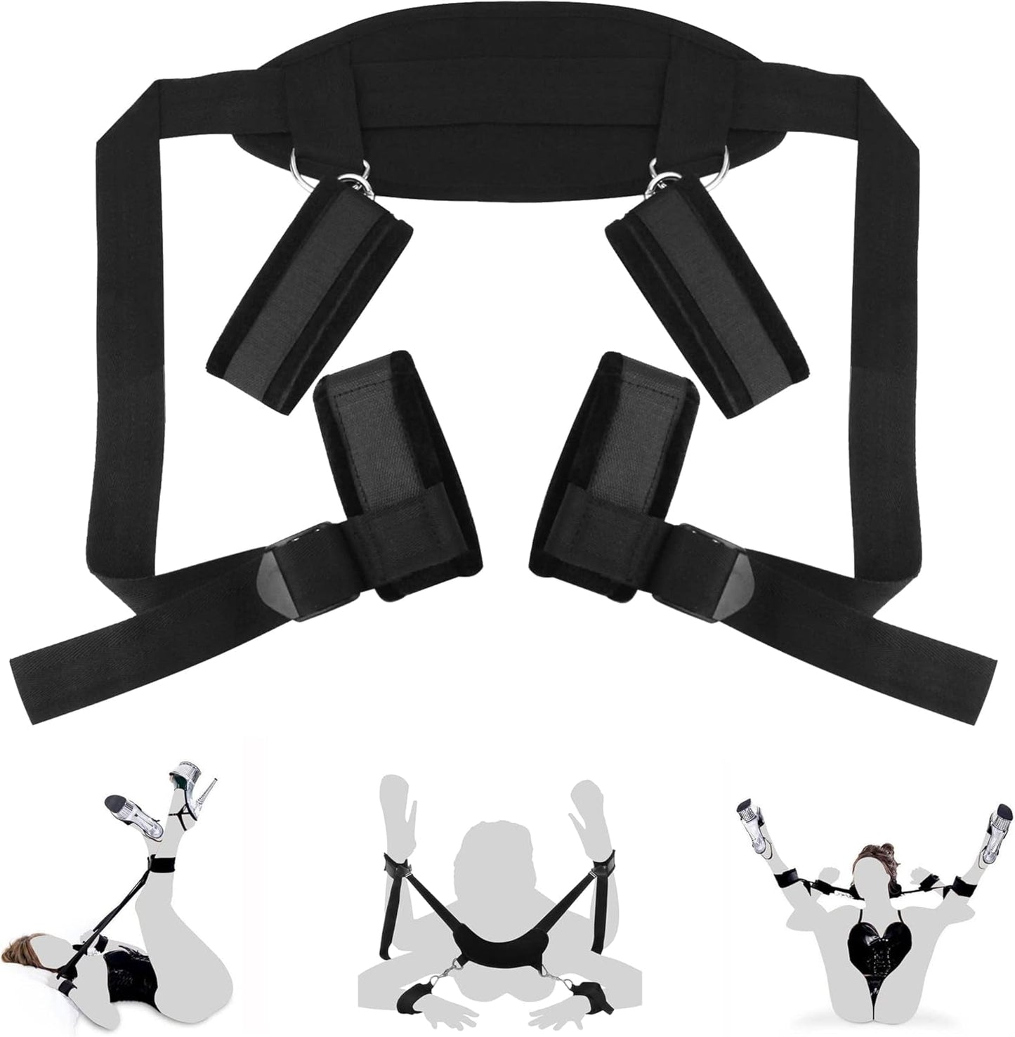CoreLift BDSM Sling Restraint Kit Hand Ankle Strap