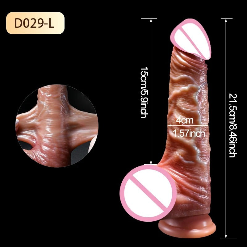 Women's Silicone Soft Manual Masturbation Device