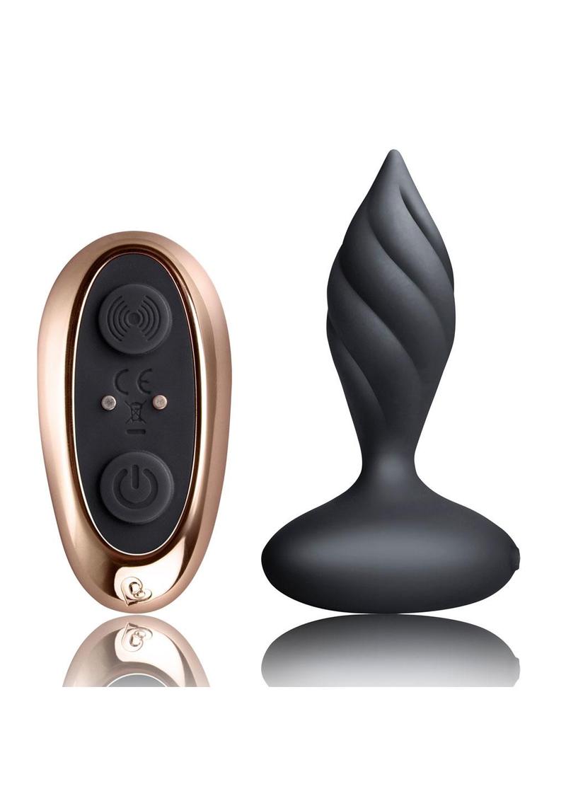 Desire Petite Sensations Rechargeable Silicone Anal Plug With Remote
