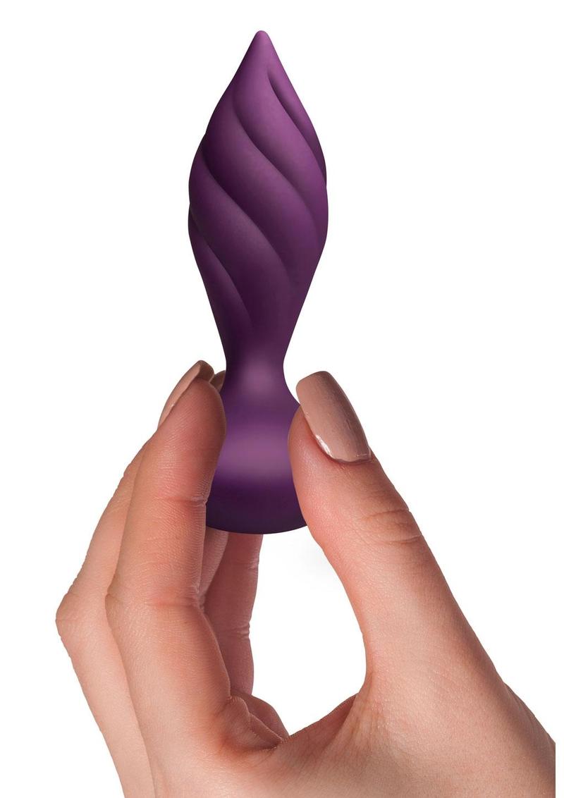 Desire Petite Sensations Rechargeable Silicone Anal Plug With Remote