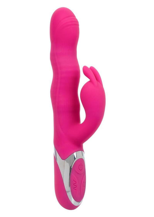 CalExotics Enchanted Wave Action Bunny Rechargeable Vibrator