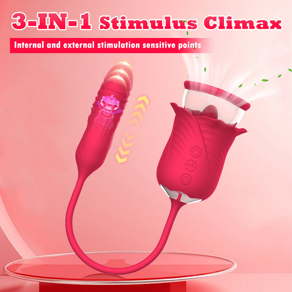 Sex Toys Clitoral Vibrator With Tongue Licking For Women's Clitoris Nipples  Vibration Modes Personal Pleasure Sex Toy Female