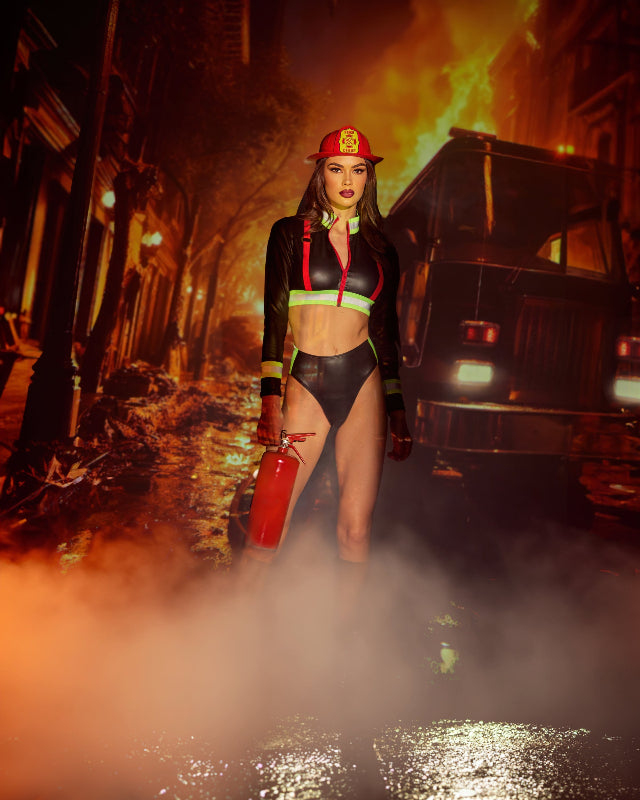 Fierce Fire Woman Adult Costume