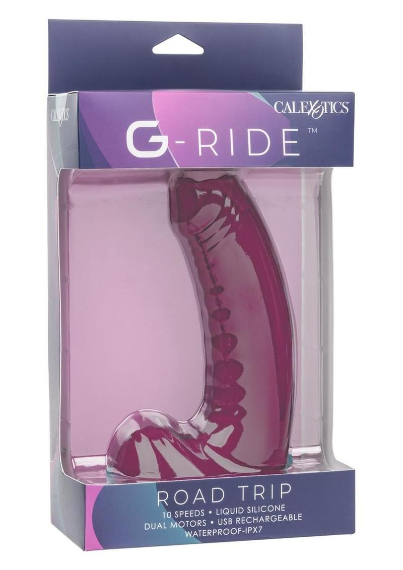G-Ride Road Trip Vibrating Dildo with Suction Cup