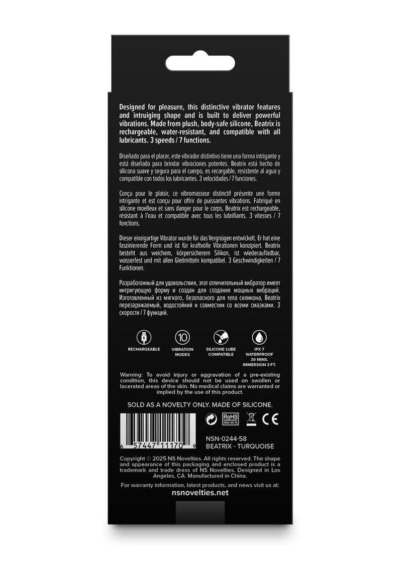 Beatrix Rechargeable Silicone Vibrator