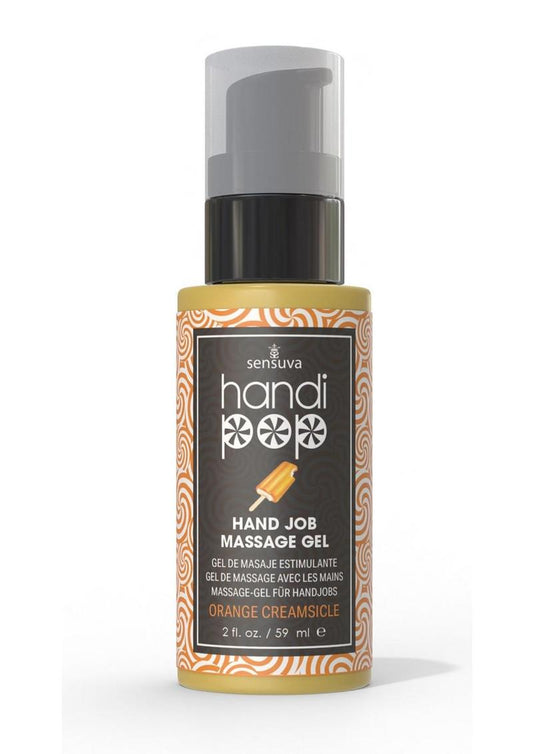 Handipop Edible Hand Job Massage Gel Orange Creamsicle