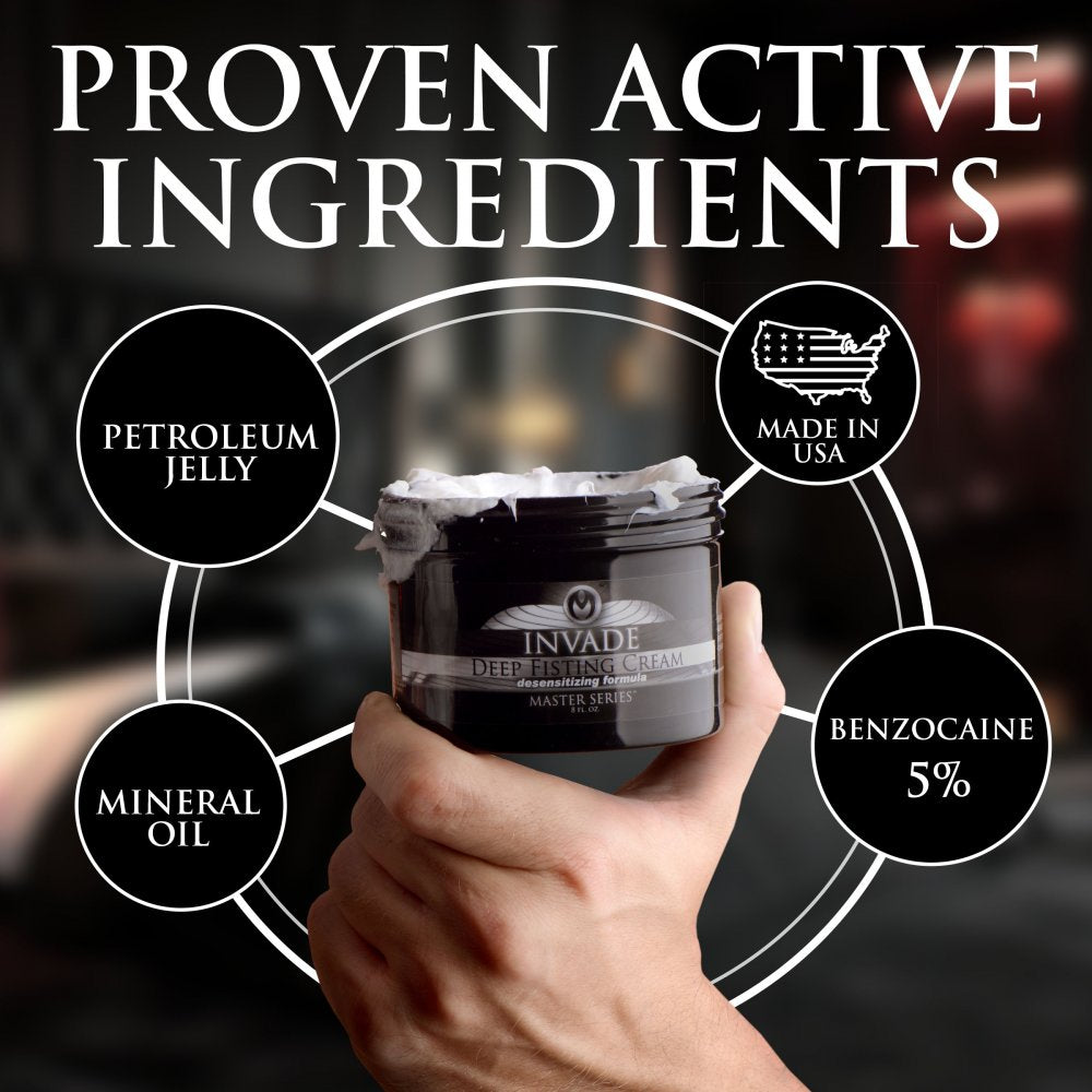 Master Series Invade Deep Fisting Cream