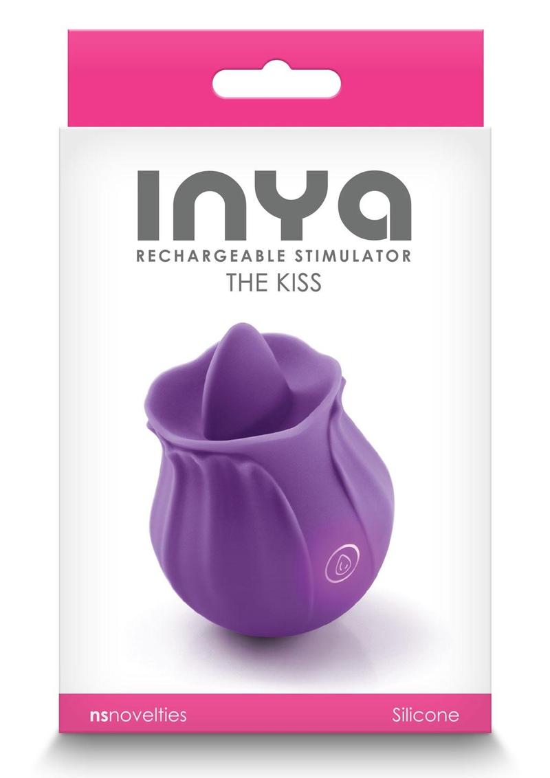 Inya The Kiss Rechargeable Silicone Clitoral Stimulator for Solo Play