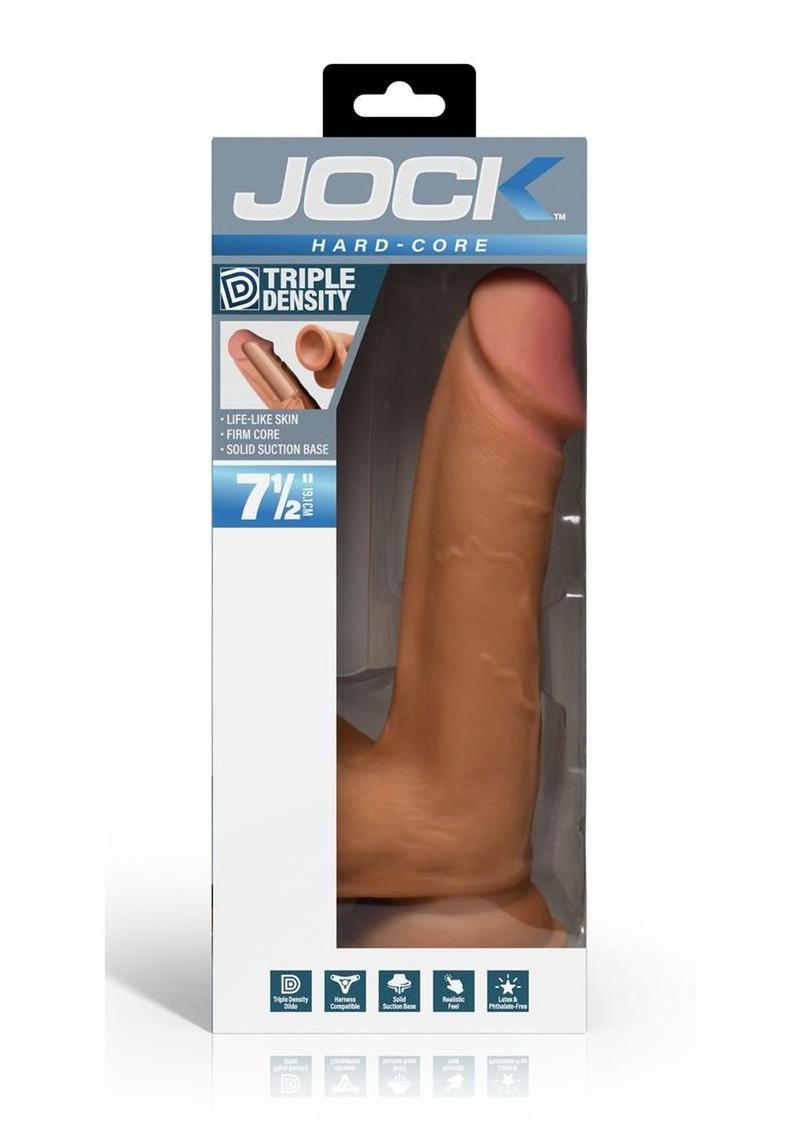 Jock Hard-Core Triple Density Dildo with Balls