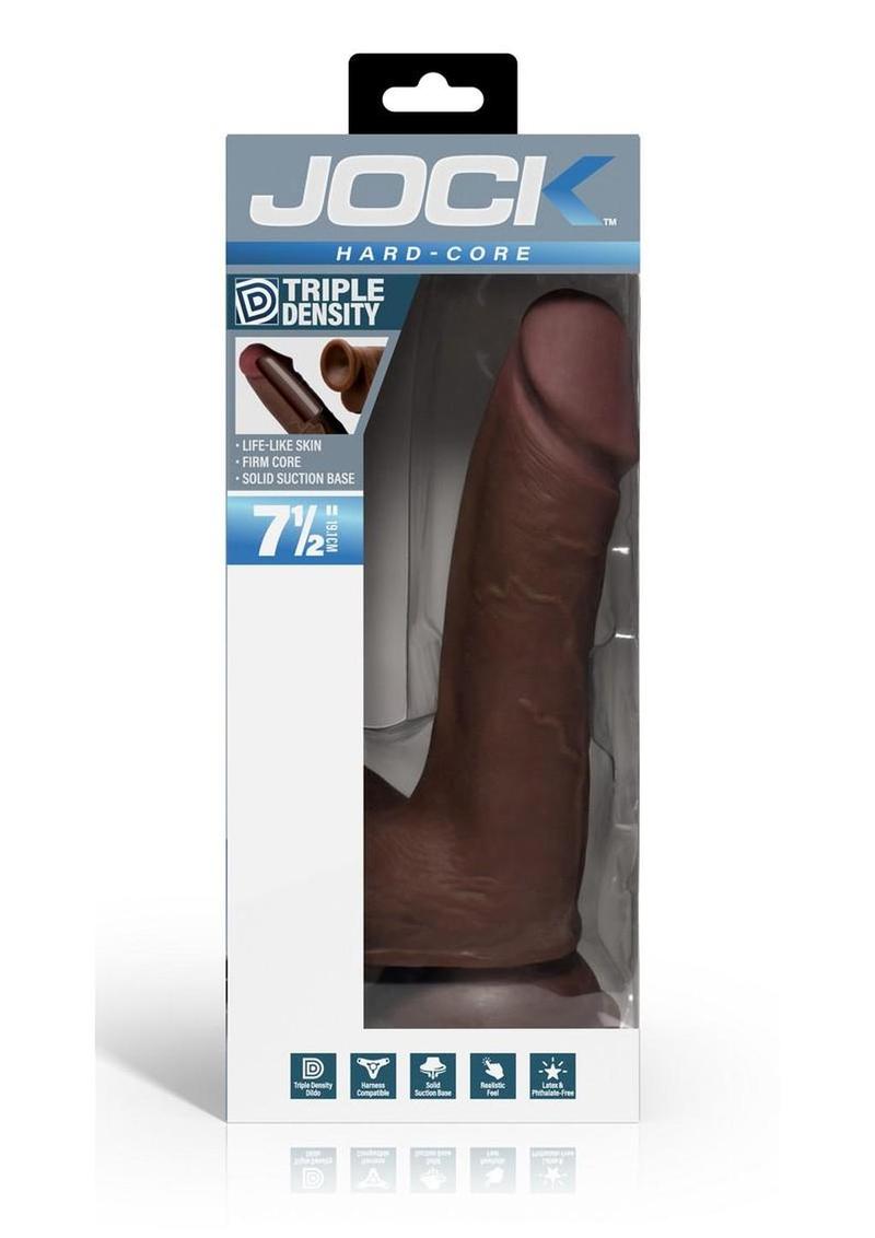 Jock Hard-Core Triple Density Dildo with Balls