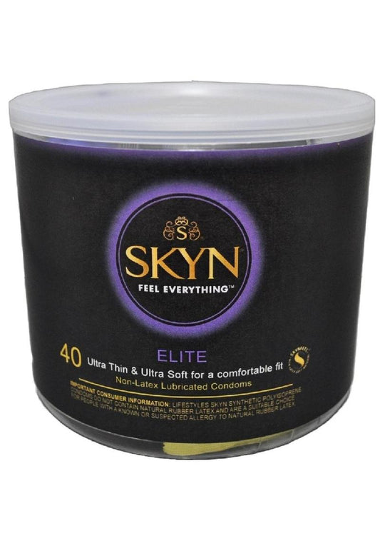 SKYN Elite 40-Pack Condoms Bowl