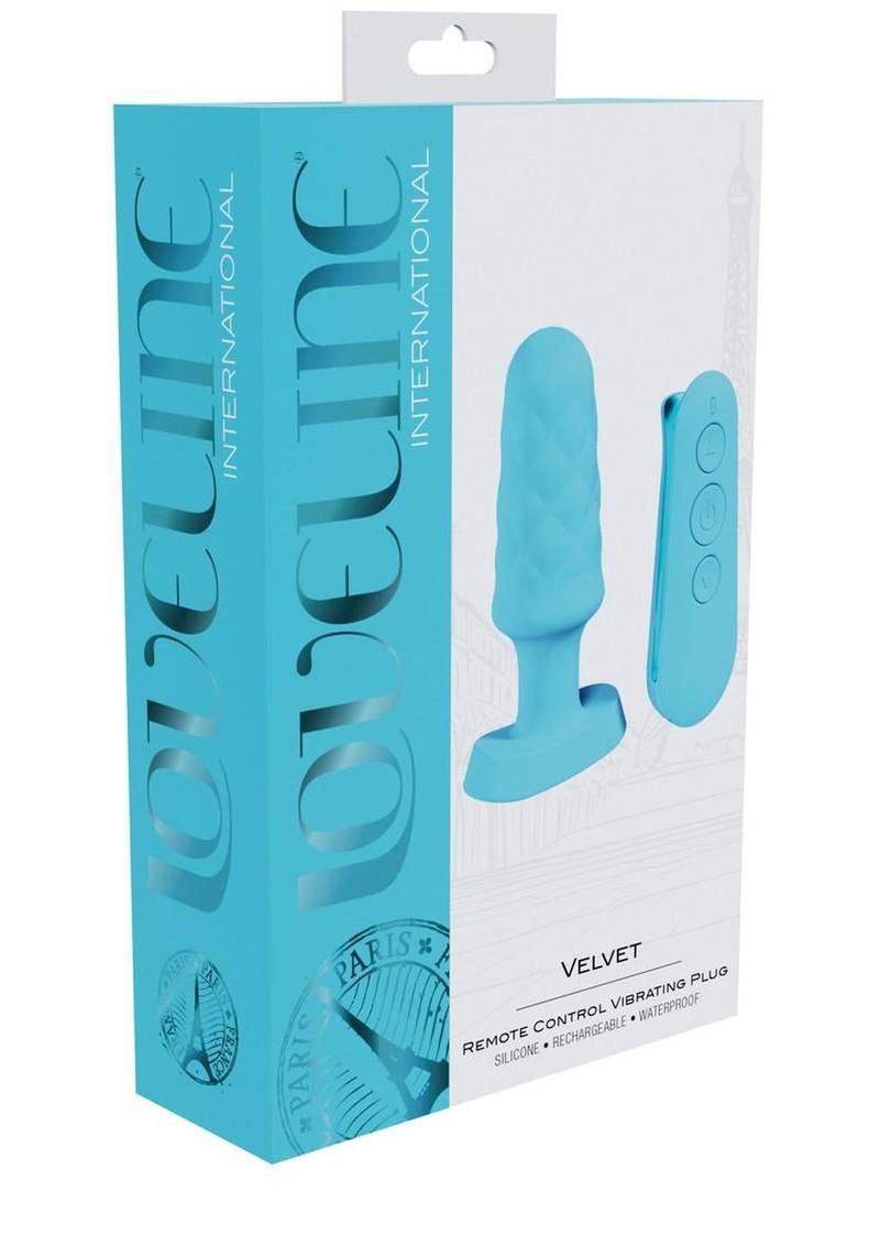 Loveline Velvet Vibrating Plug