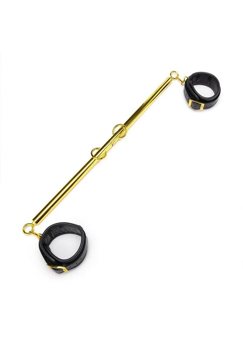 Lux Fetish Gold Expandable Spreader Bar Set