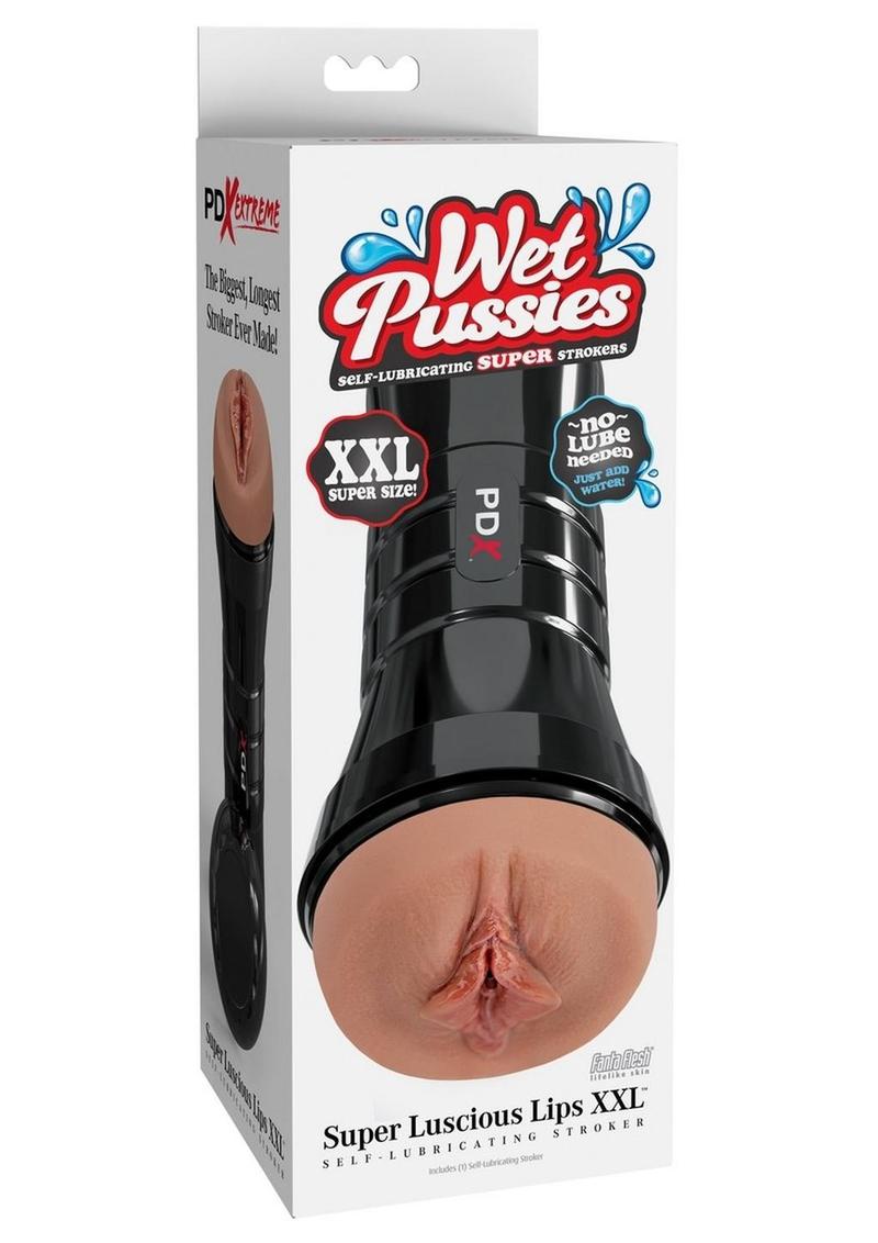 PDX Extreme Wet Pussies Super Luscious Lips XXL Stroker