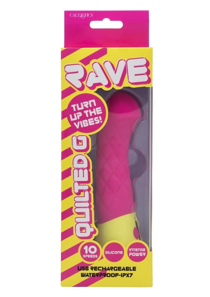 Rave Quilted G Silicone Vibrator