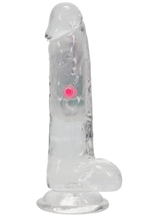 RealRock Rechargeable LED Vibrating Dildo
