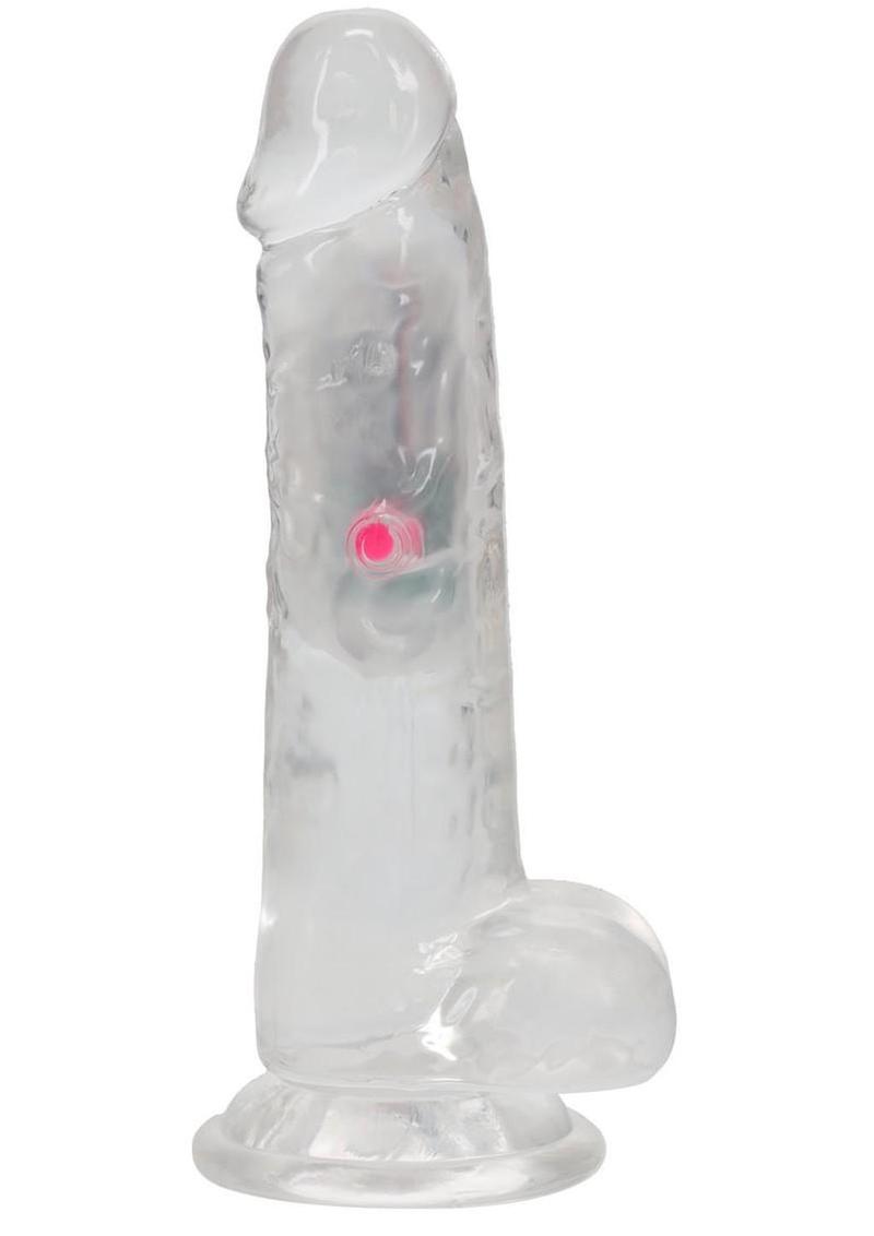 RealRock Rechargeable LED Vibrating Dildo