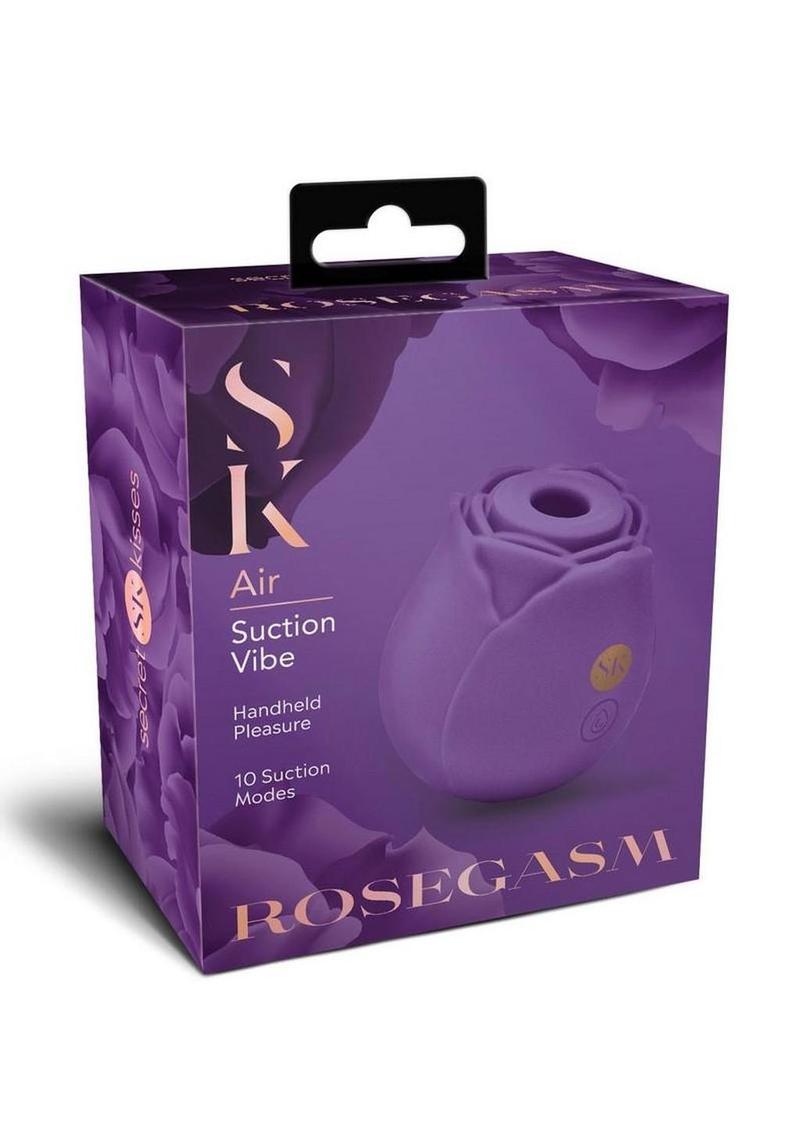 Secret Kisses Rosegasm Air Suction Vibe