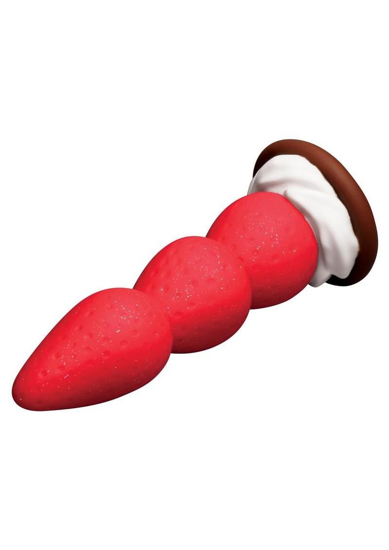 Simply Sweet Strawberry Sweet Cream Dildo