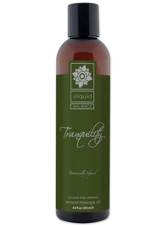 Sliquid Balance Tranquility Sensual Massage Oil Coconut Lime