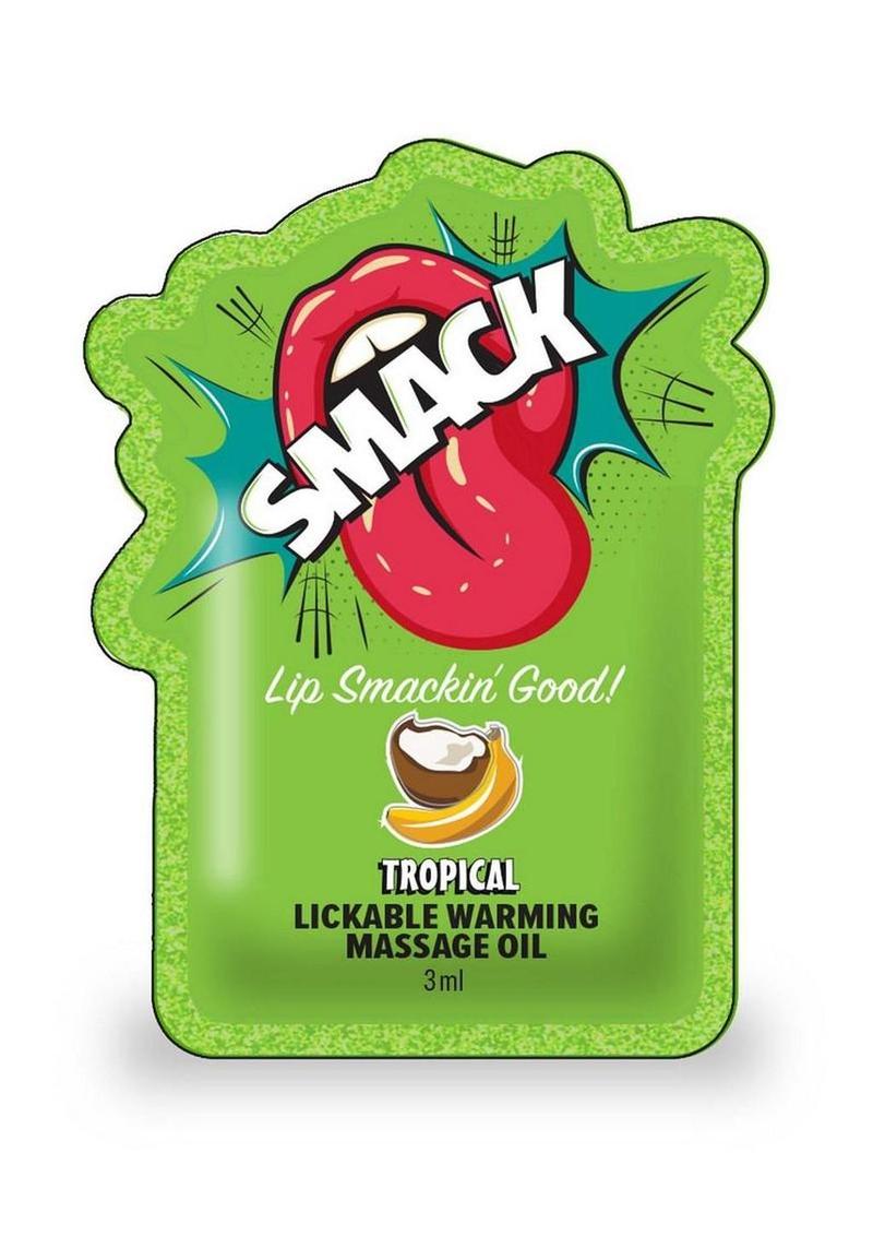 Smack Tropical Lickable Massage Oil