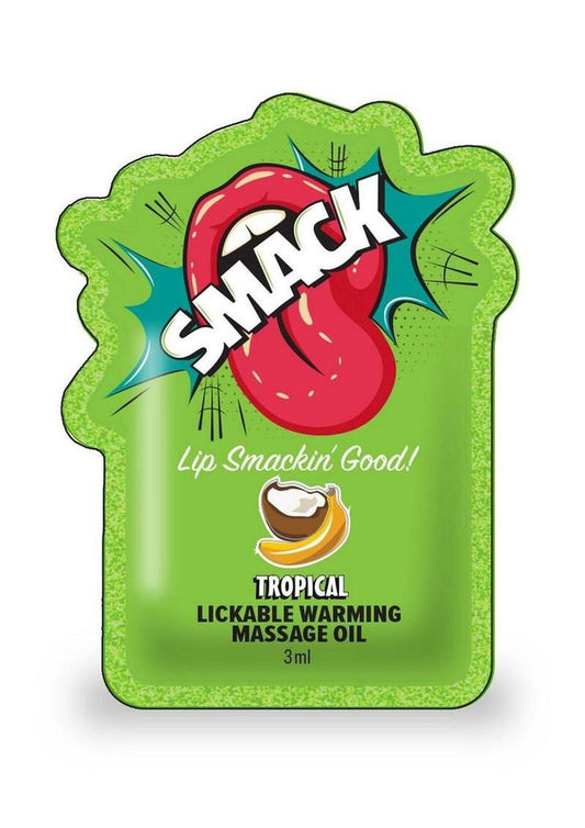 Smack Tropical Lickable Massage Oil