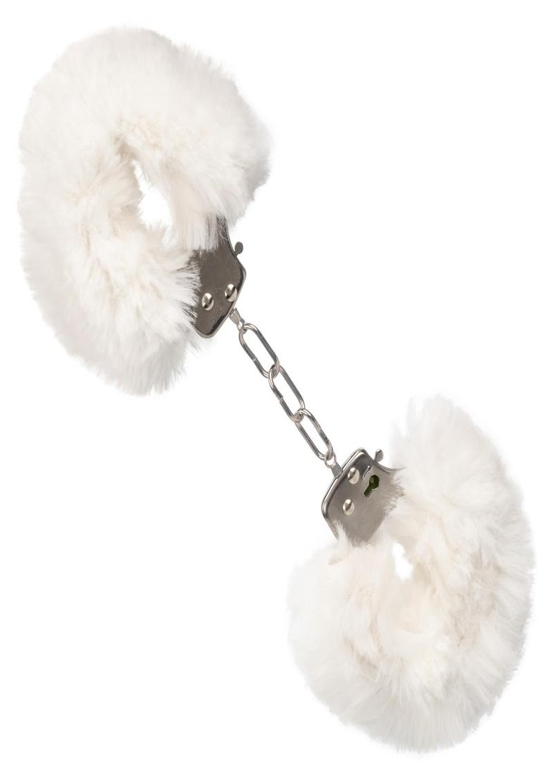Ultra Fluffy Furry Cuffs Metal Handcuffs with Luxurious Faux Fur